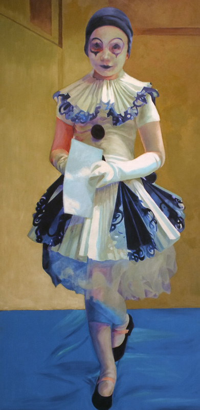 Solange as a Harlequin