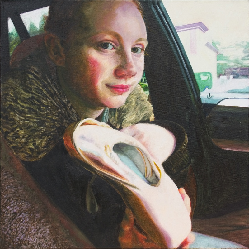 Solange with a Ballet Slipper